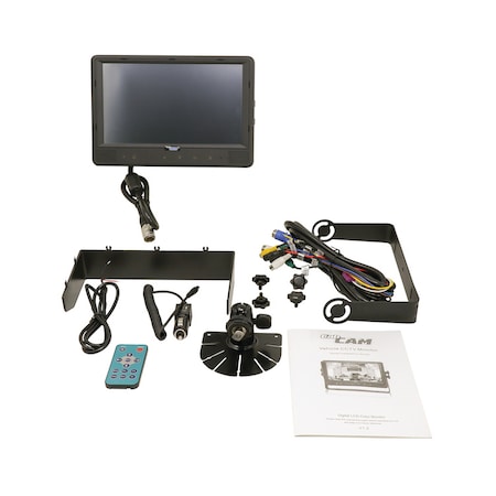 A & I Products CabCAM 9" Quad Monitor 15.5" x9.5" x3.5" A-QM9146